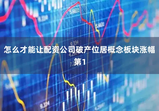 怎么才能让配资公司破产位居概念板块涨幅第1